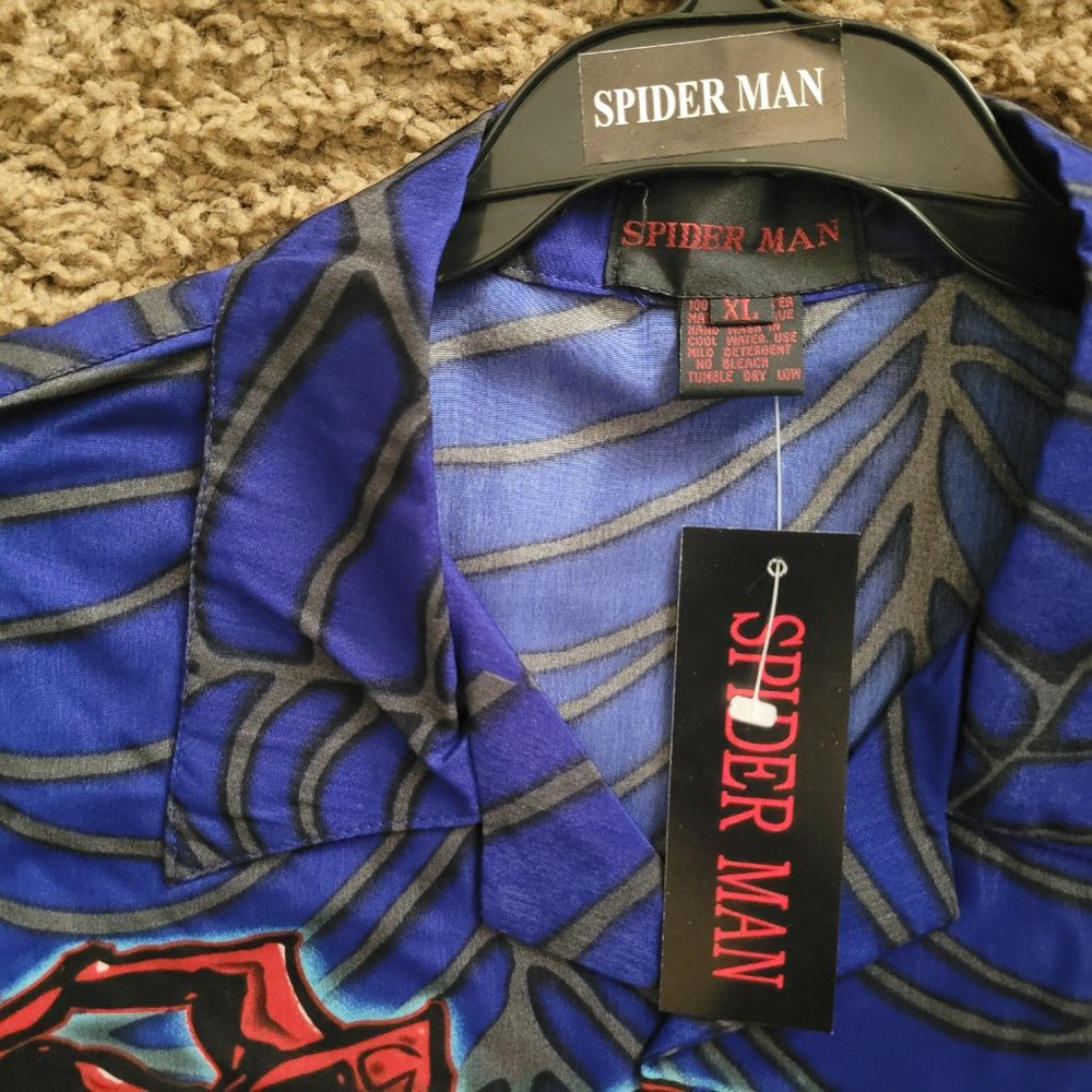 SPIDERMAN BUTTON DOWN SHIRTS - Picture 9 of 14